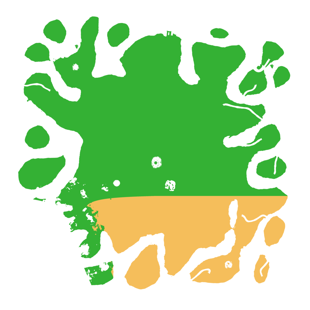 Biome Rust Map: Procedural Map, Size: 4250, Seed: 6871