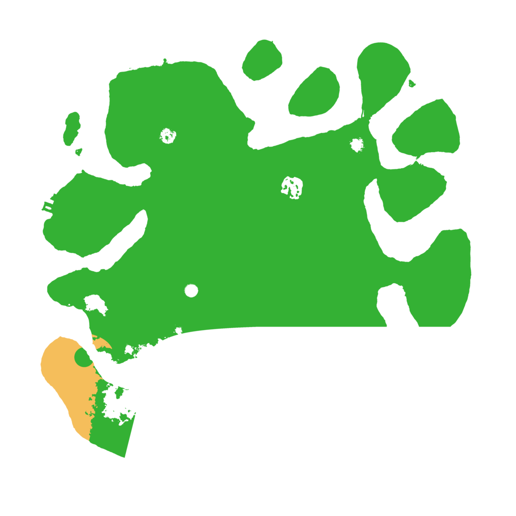 Biome Rust Map: Procedural Map, Size: 3450, Seed: 327654