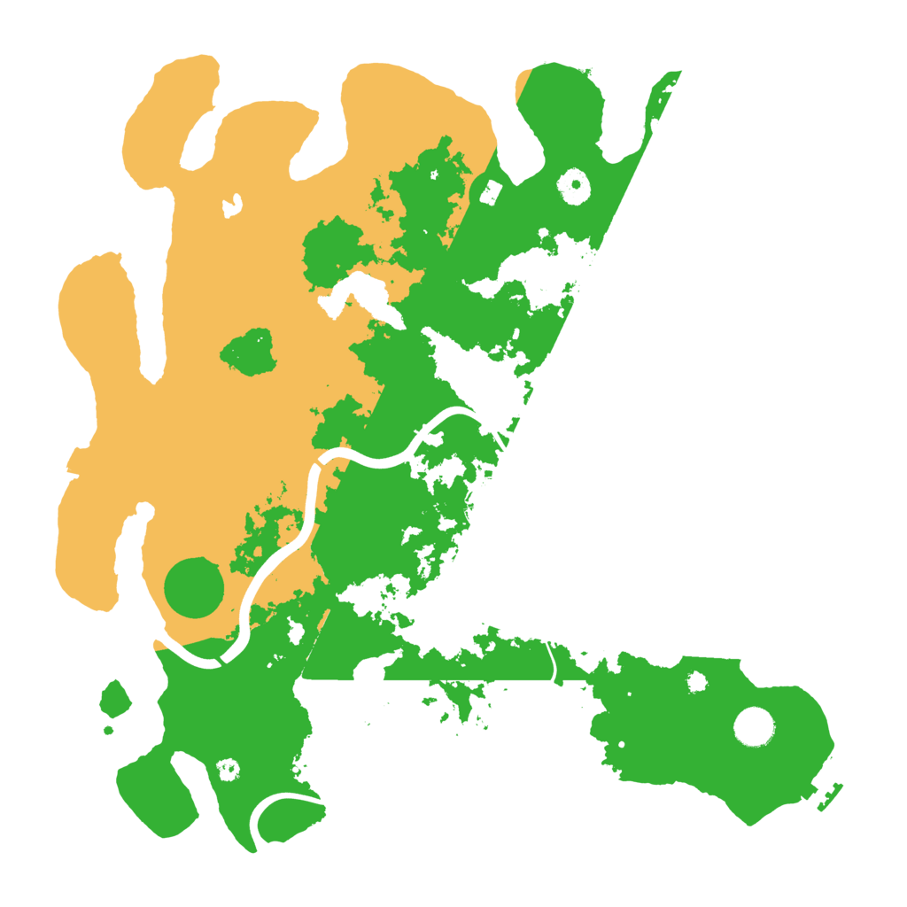 Biome Rust Map: Procedural Map, Size: 4000, Seed: 241222237