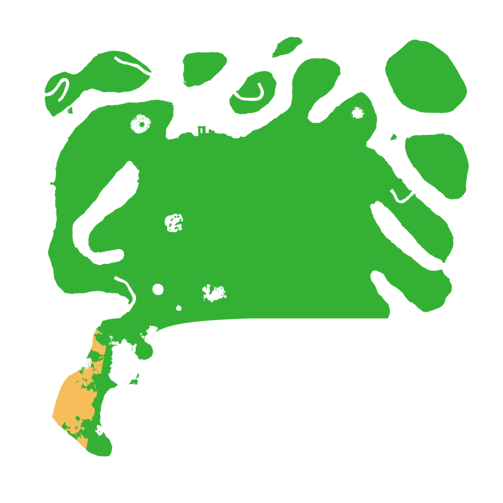 Biome Rust Map: Procedural Map, Size: 4000, Seed: 1201