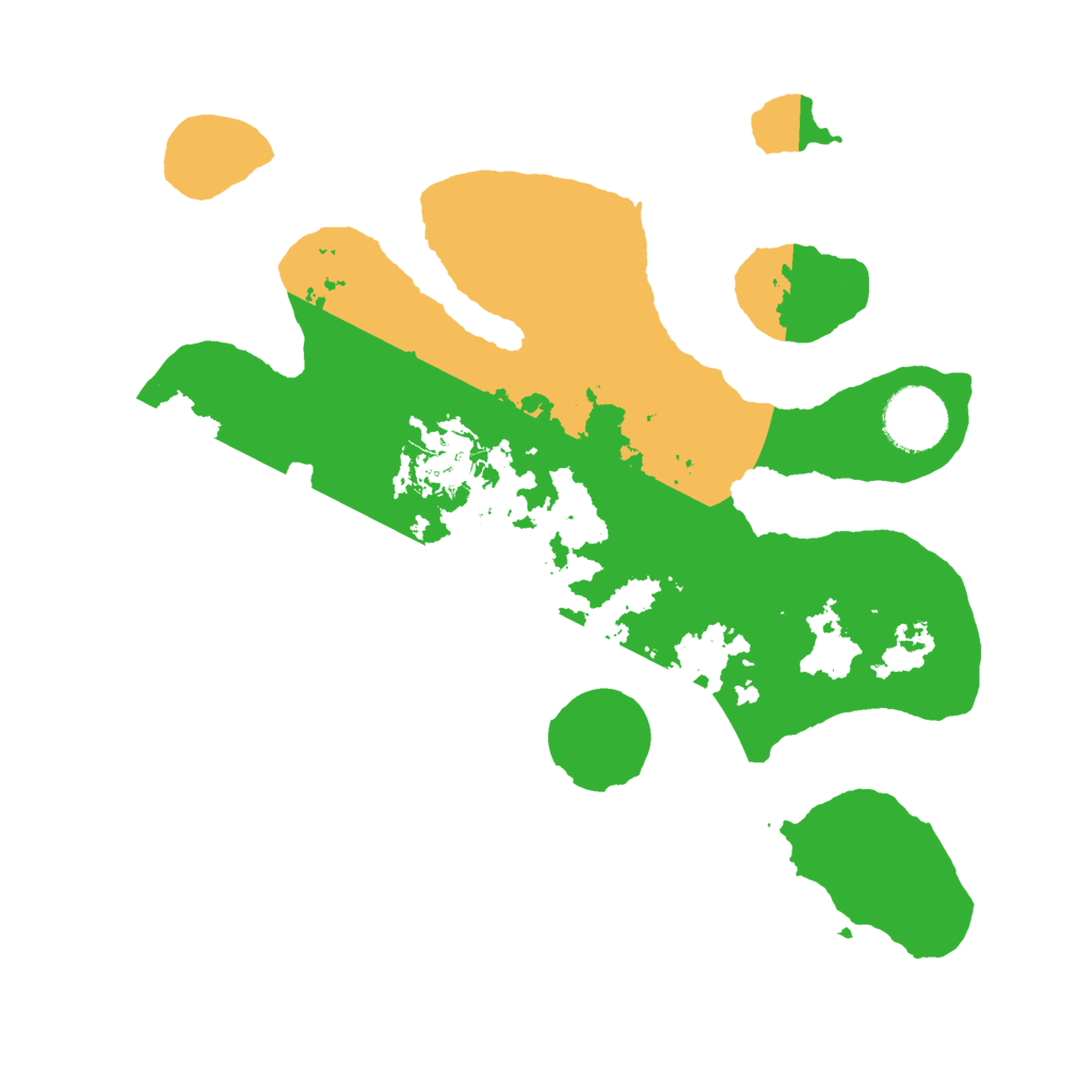 Biome Rust Map: Barren, Size: 3000, Seed: 489830