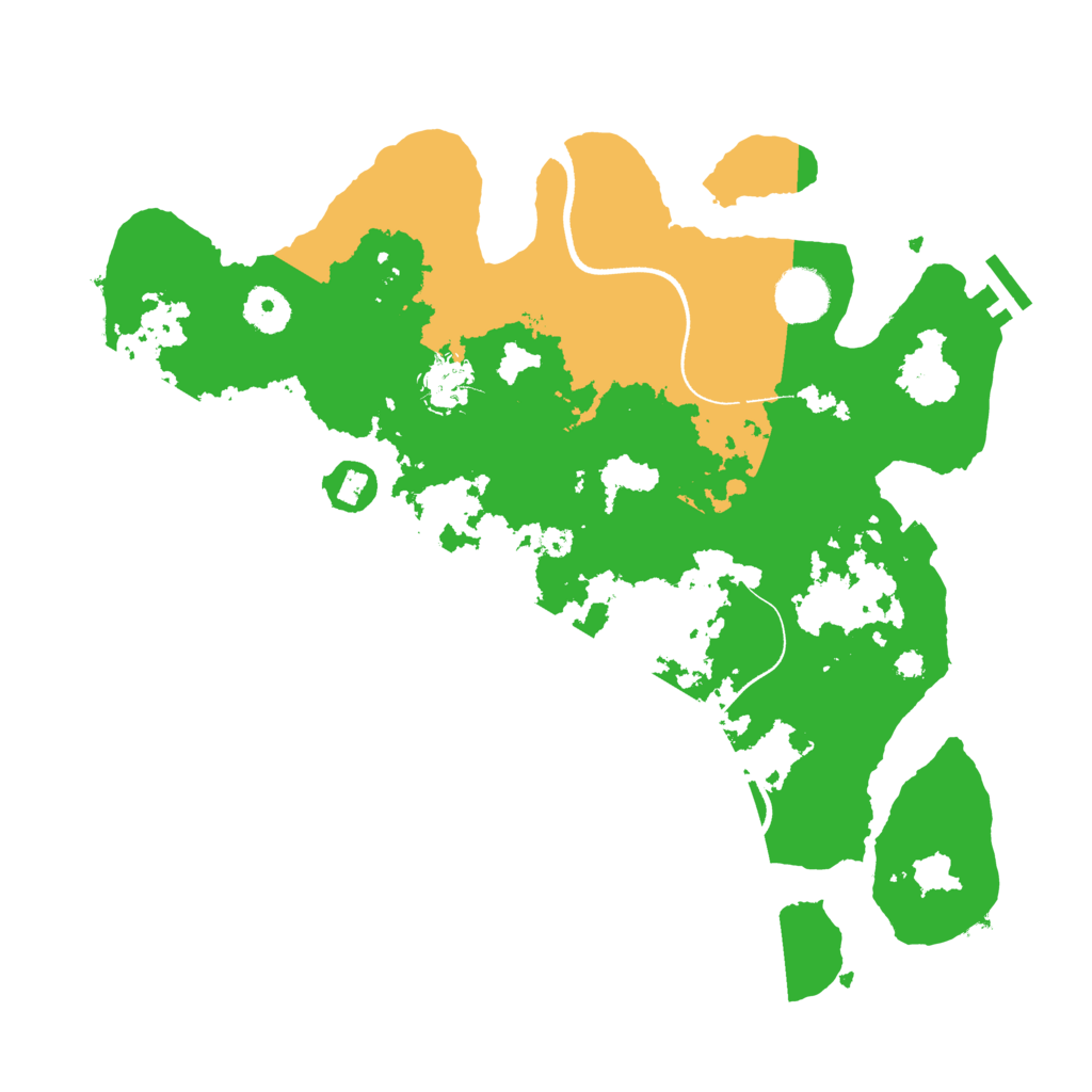 Biome Rust Map: Procedural Map, Size: 3550, Seed: 878232