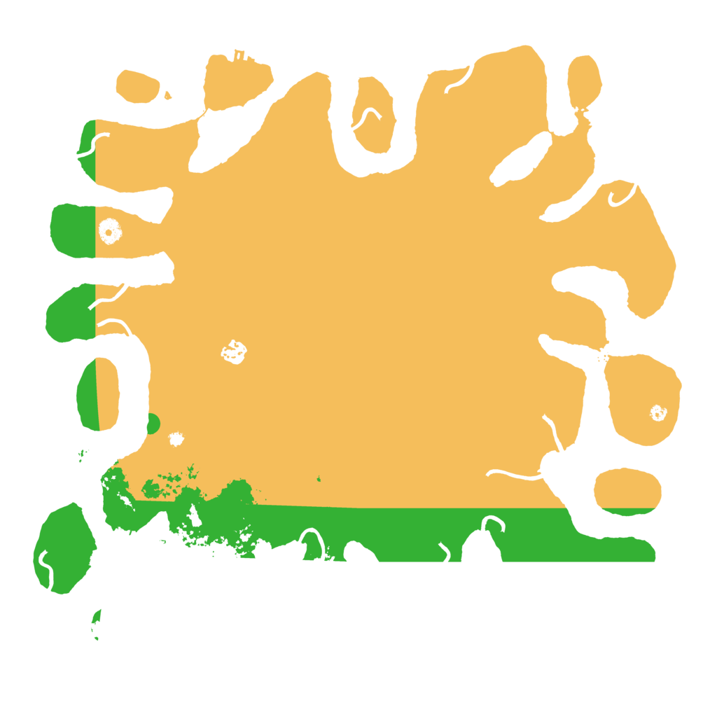 Biome Rust Map: Procedural Map, Size: 4500, Seed: 27175