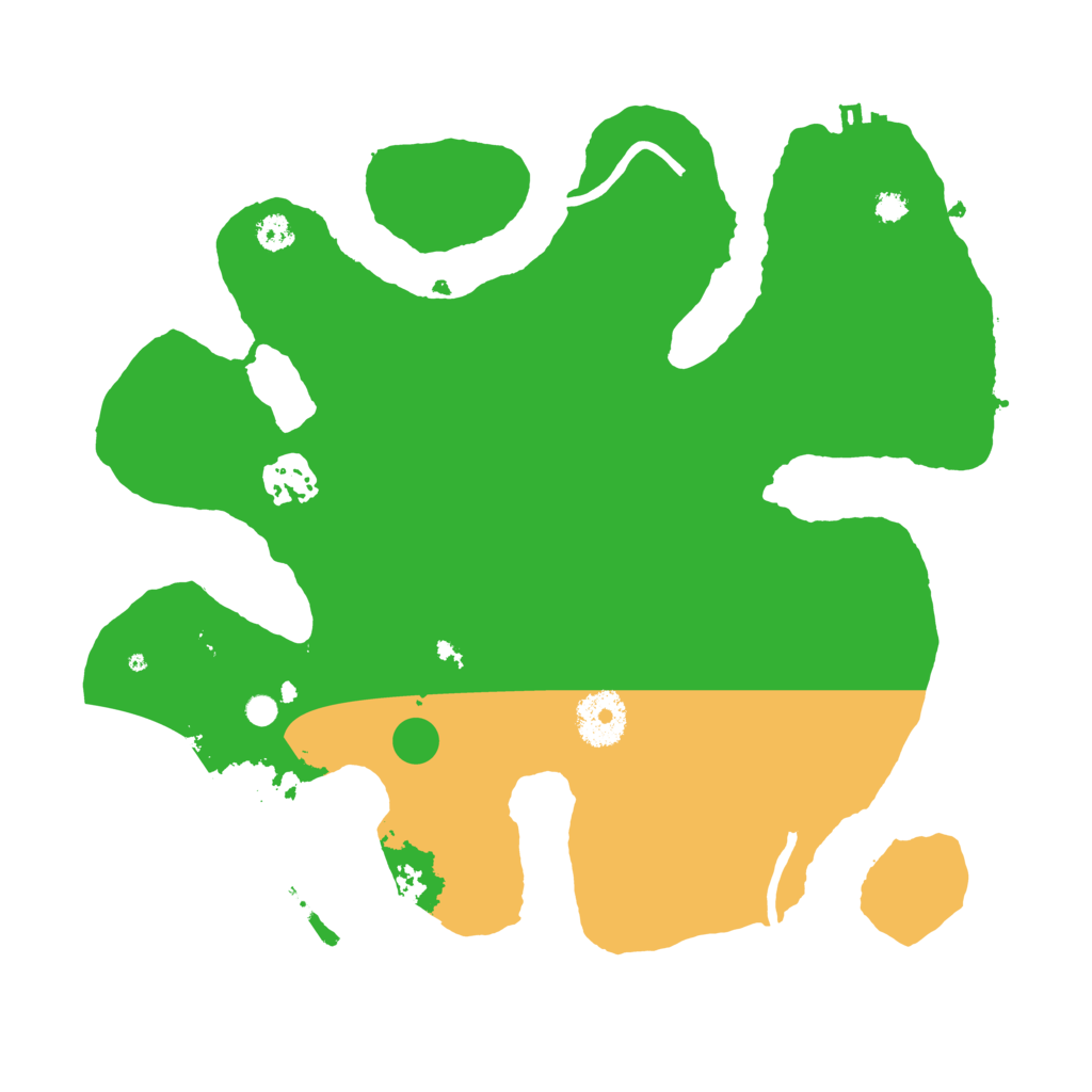 Biome Rust Map: Procedural Map, Size: 3100, Seed: 113180112