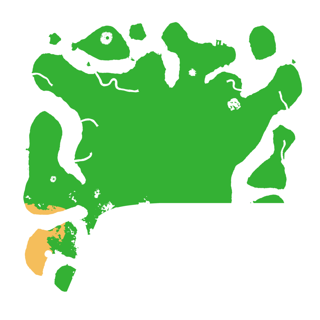 Biome Rust Map: Procedural Map, Size: 3900, Seed: 213900007