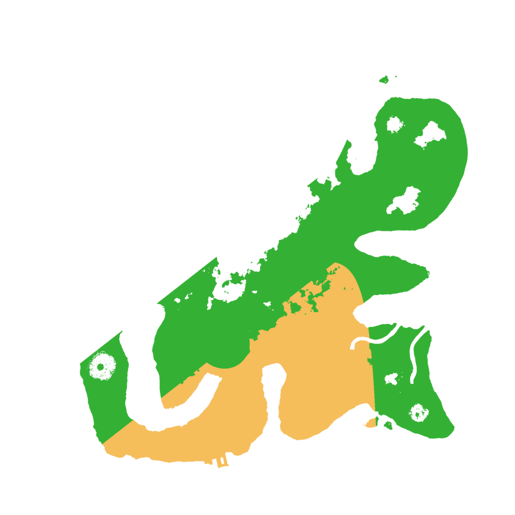 Biome Rust Map: Procedural Map, Size: 3000, Seed: 283104989