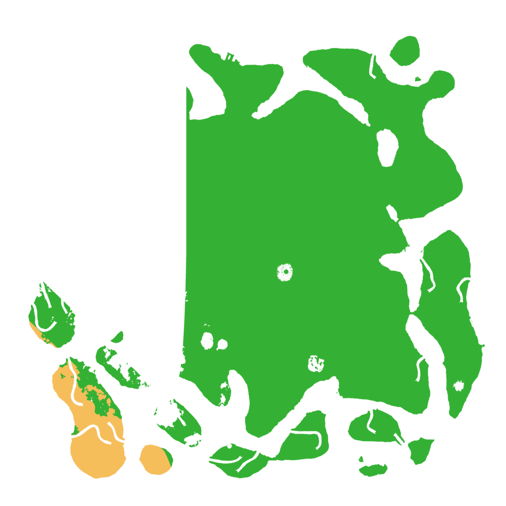 Biome Rust Map: Procedural Map, Size: 4500, Seed: 1189511133