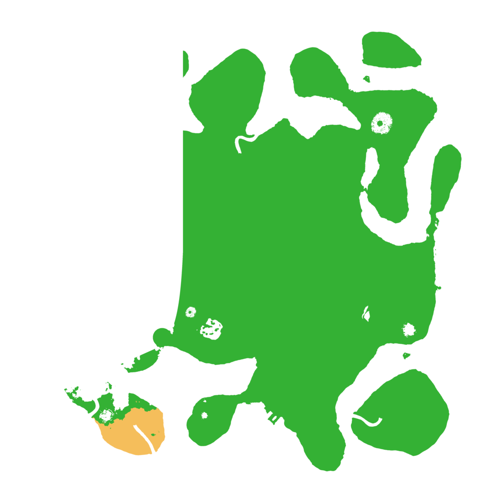 Biome Rust Map: Procedural Map, Size: 3550, Seed: 390337