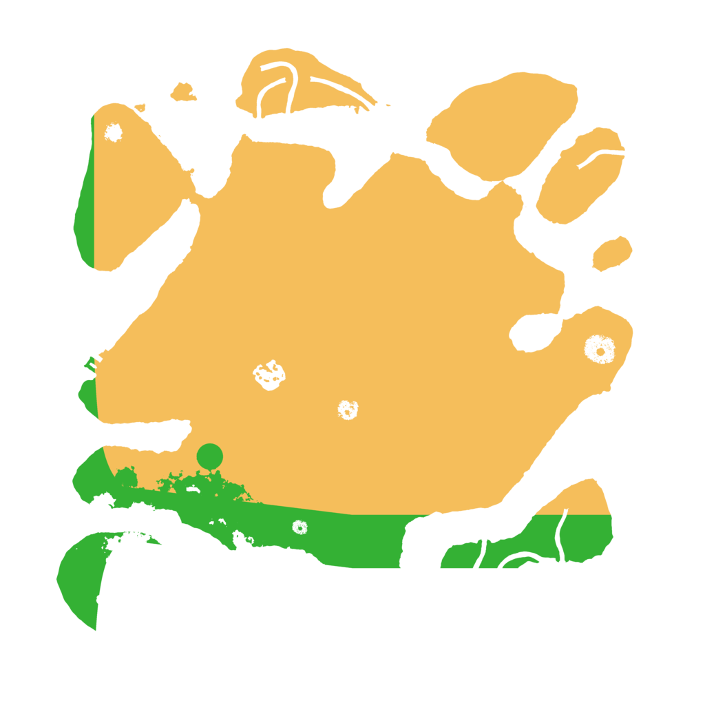 Biome Rust Map: Procedural Map, Size: 3550, Seed: 428234