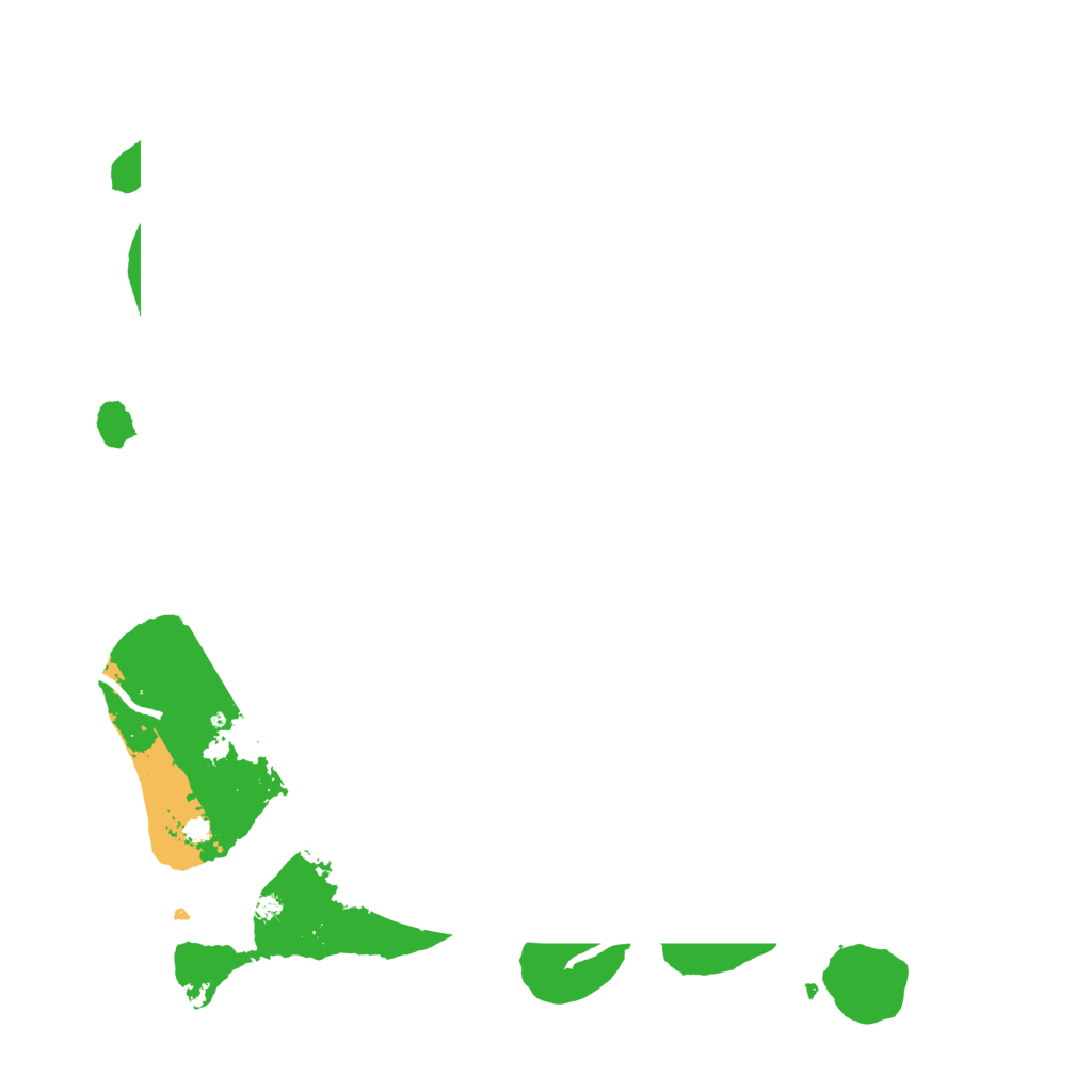 Biome Rust Map: Procedural Map, Size: 3650, Seed: 1972836592