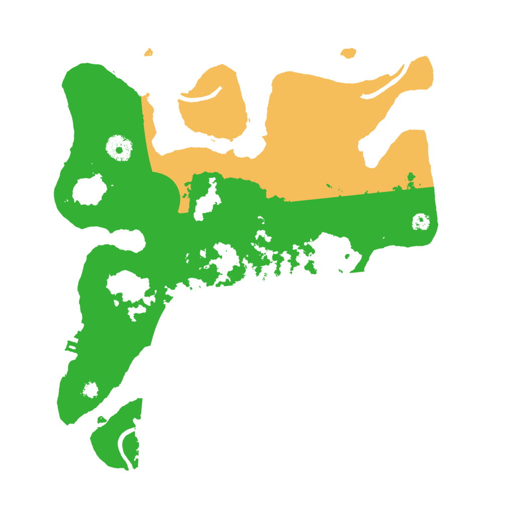 Biome Rust Map: Procedural Map, Size: 3000, Seed: 1539590049