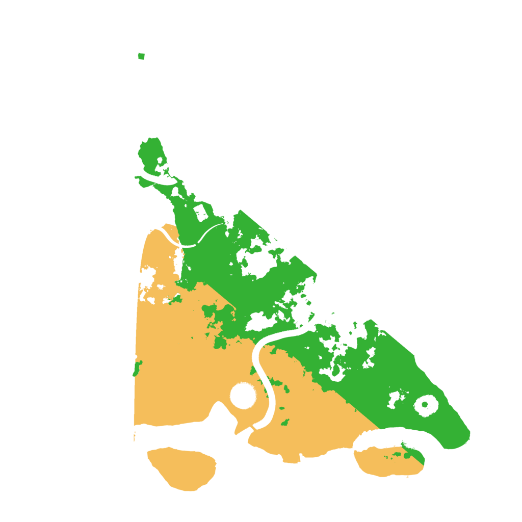 Biome Rust Map: Procedural Map, Size: 3500, Seed: 2104649800