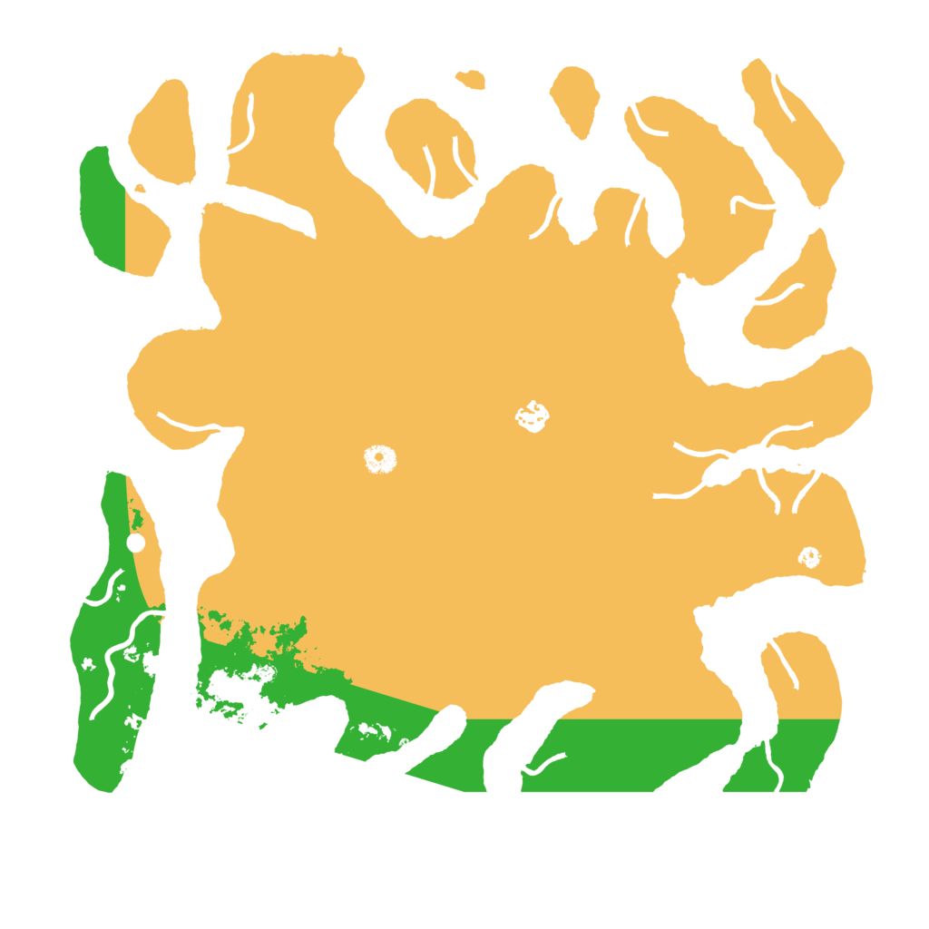 Biome Rust Map: Procedural Map, Size: 4500, Seed: 1546457761