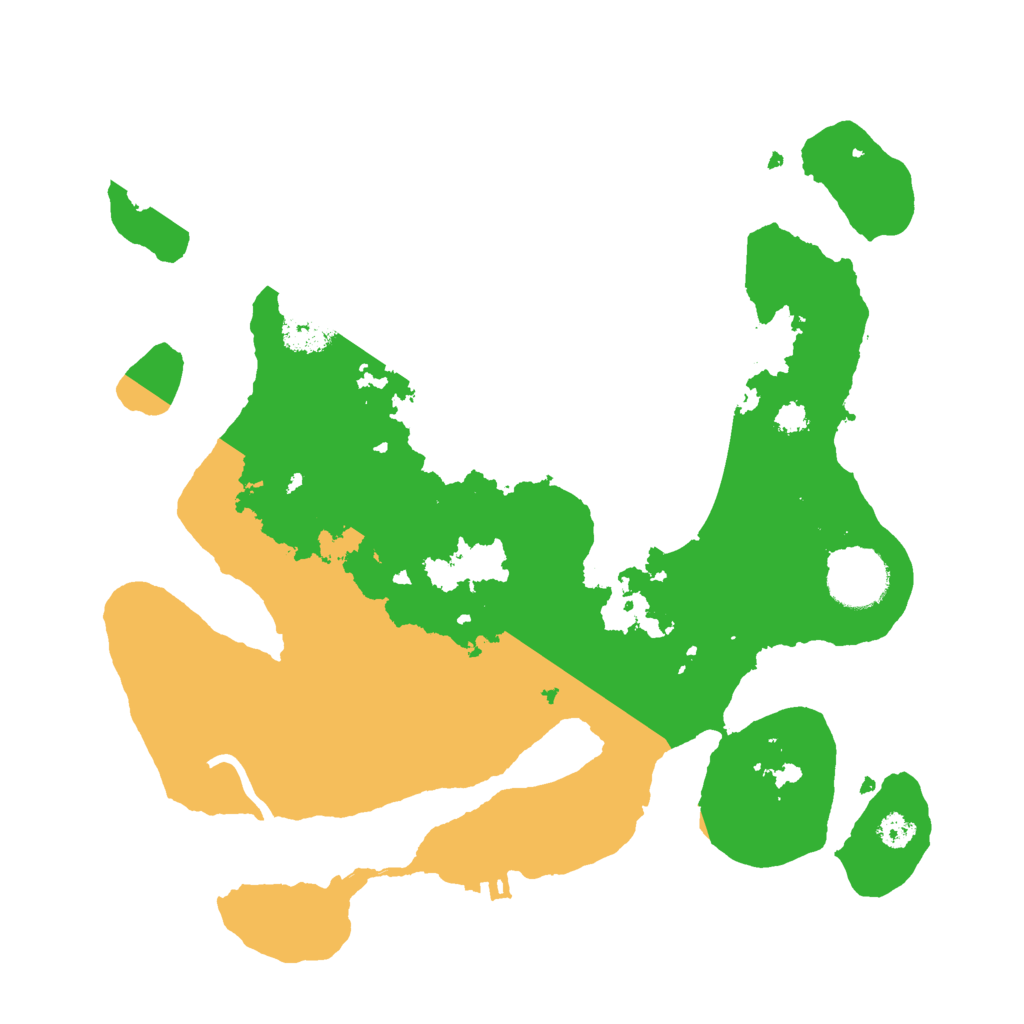 Biome Rust Map: Procedural Map, Size: 3000, Seed: 561700486