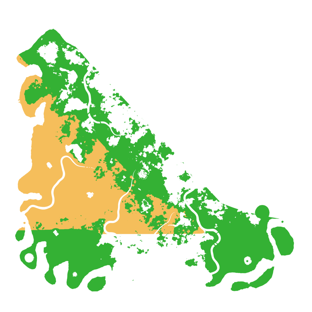 Biome Rust Map: Procedural Map, Size: 6000, Seed: 770083824