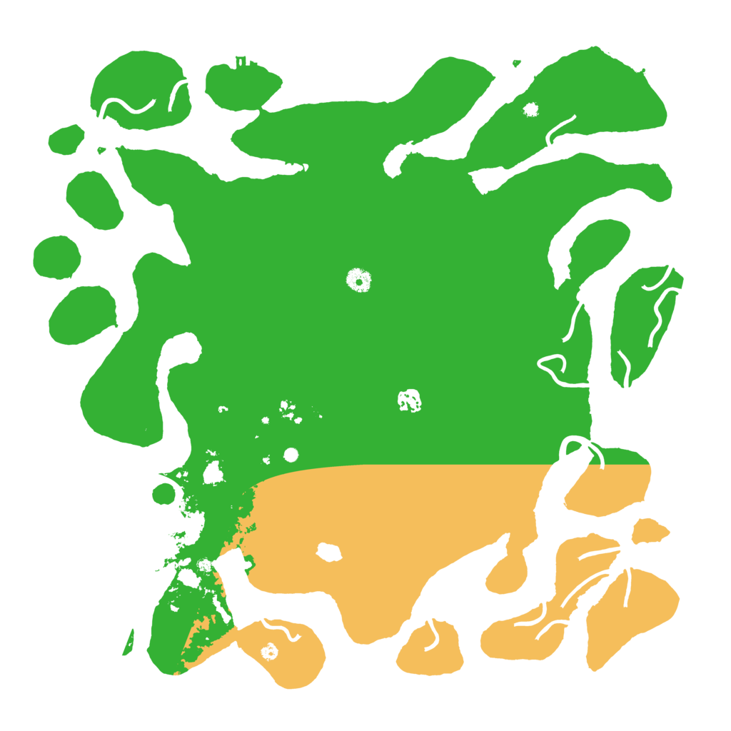 Biome Rust Map: Procedural Map, Size: 4500, Seed: 46716947