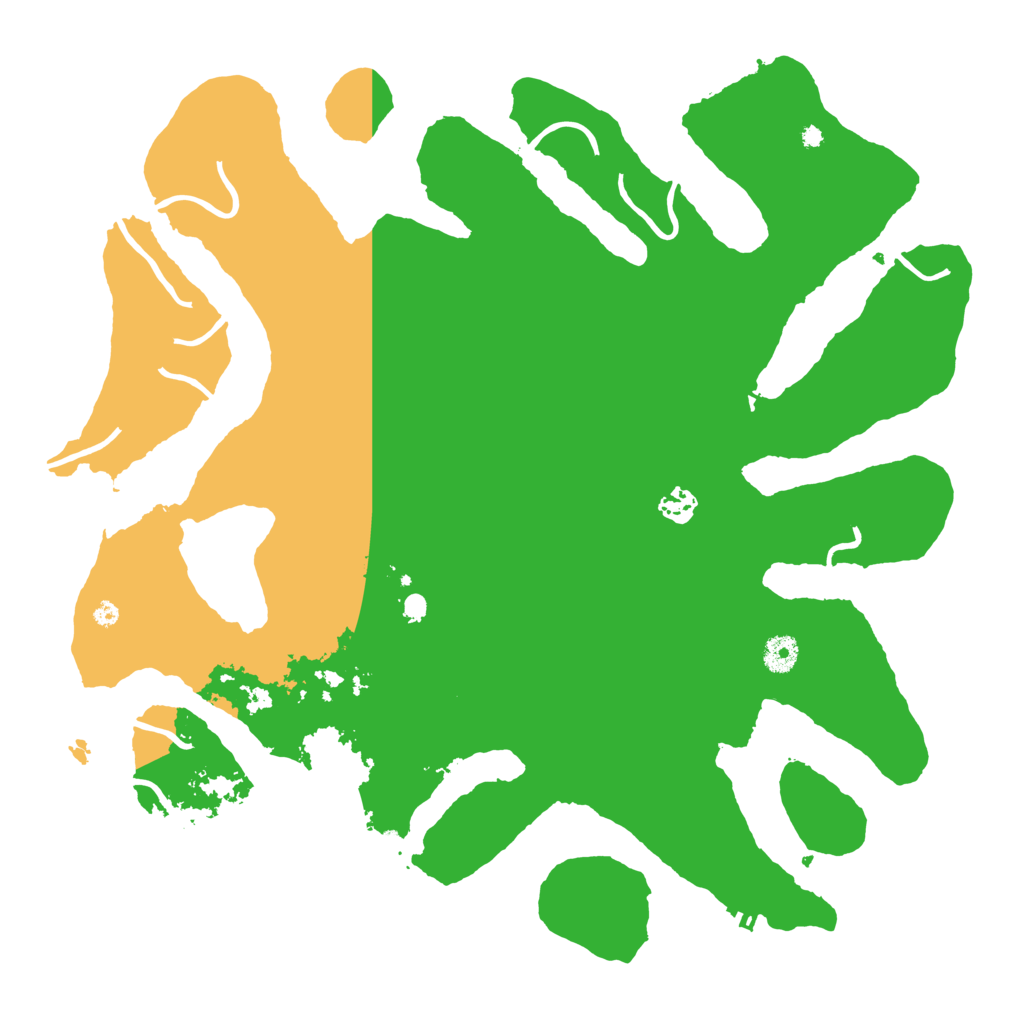 Biome Rust Map: Procedural Map, Size: 4200, Seed: 1242144