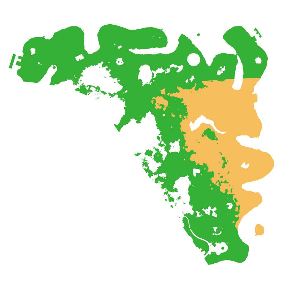 Biome Rust Map: Procedural Map, Size: 4000, Seed: 1855900150