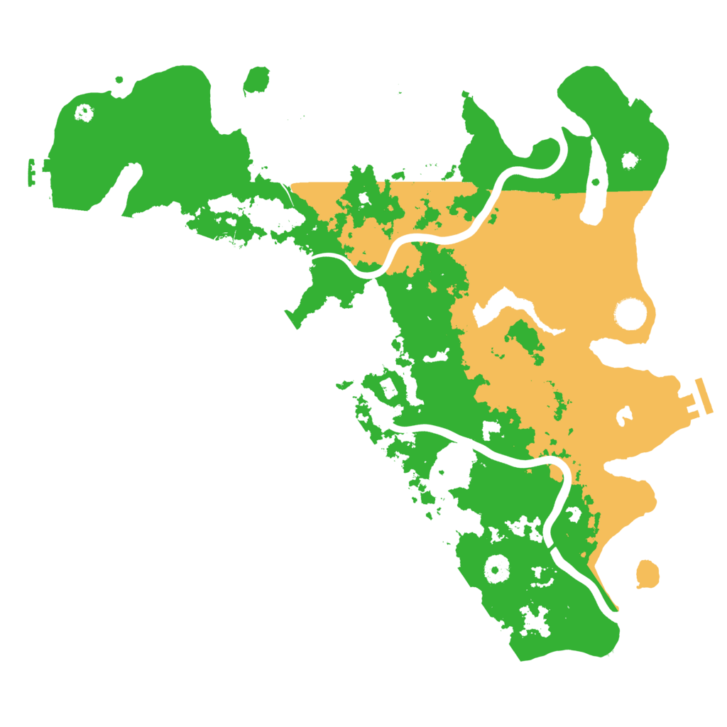 Biome Rust Map: Procedural Map, Size: 4000, Seed: 1855900150