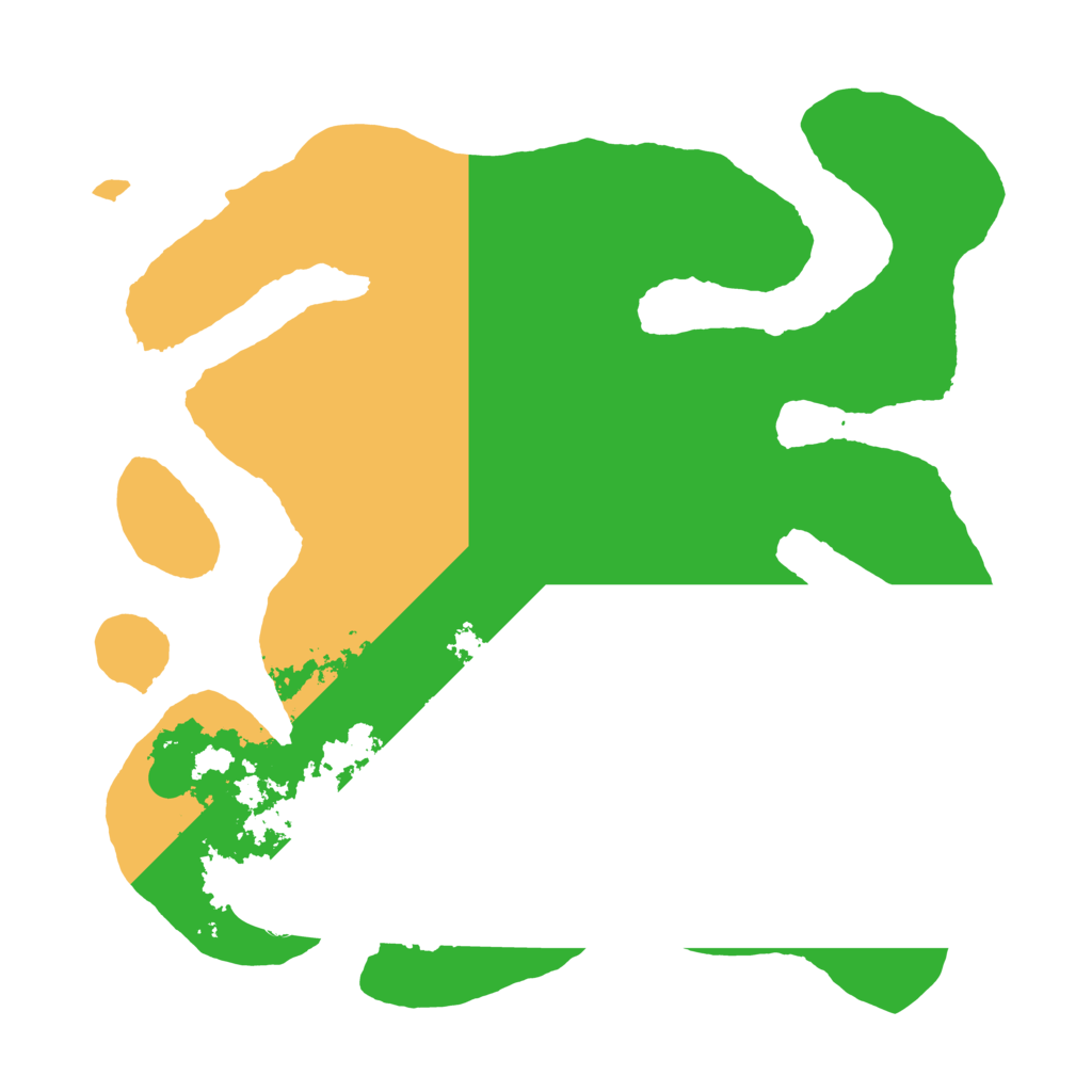 Biome Rust Map: Barren, Size: 3500, Seed: 103733417