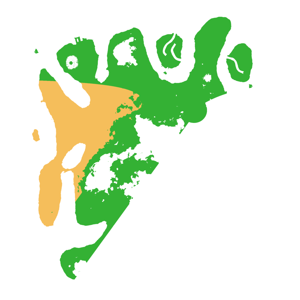 Biome Rust Map: Procedural Map, Size: 3500, Seed: 224707613