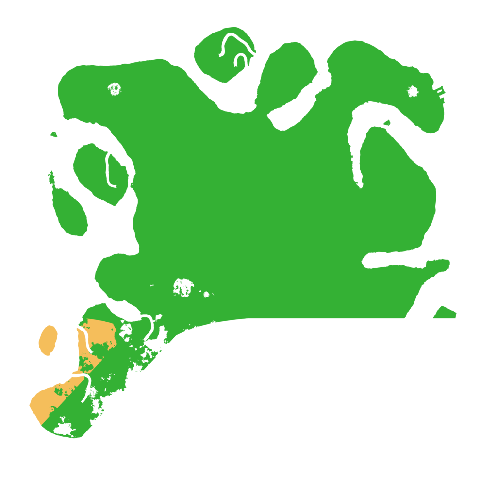 Biome Rust Map: Procedural Map, Size: 4000, Seed: 119690