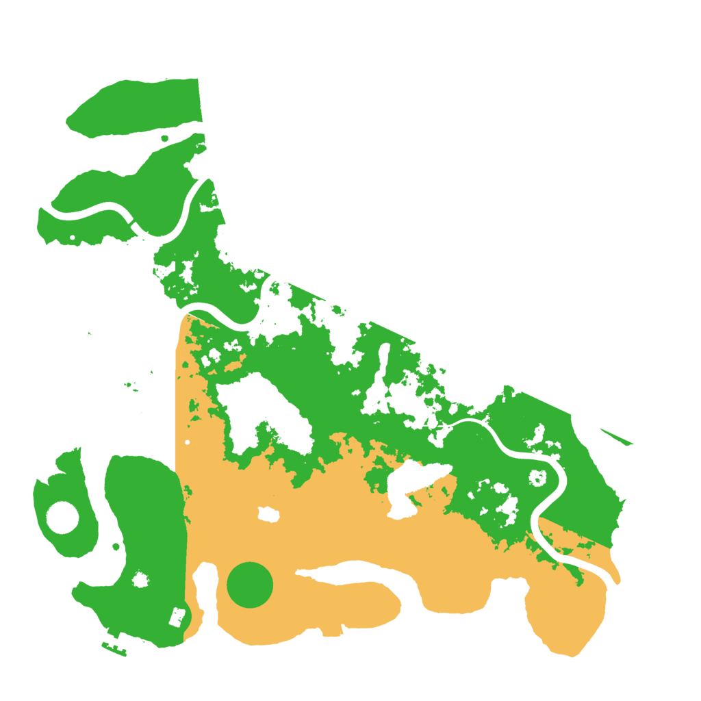 Biome Rust Map: Procedural Map, Size: 4000, Seed: 665969872