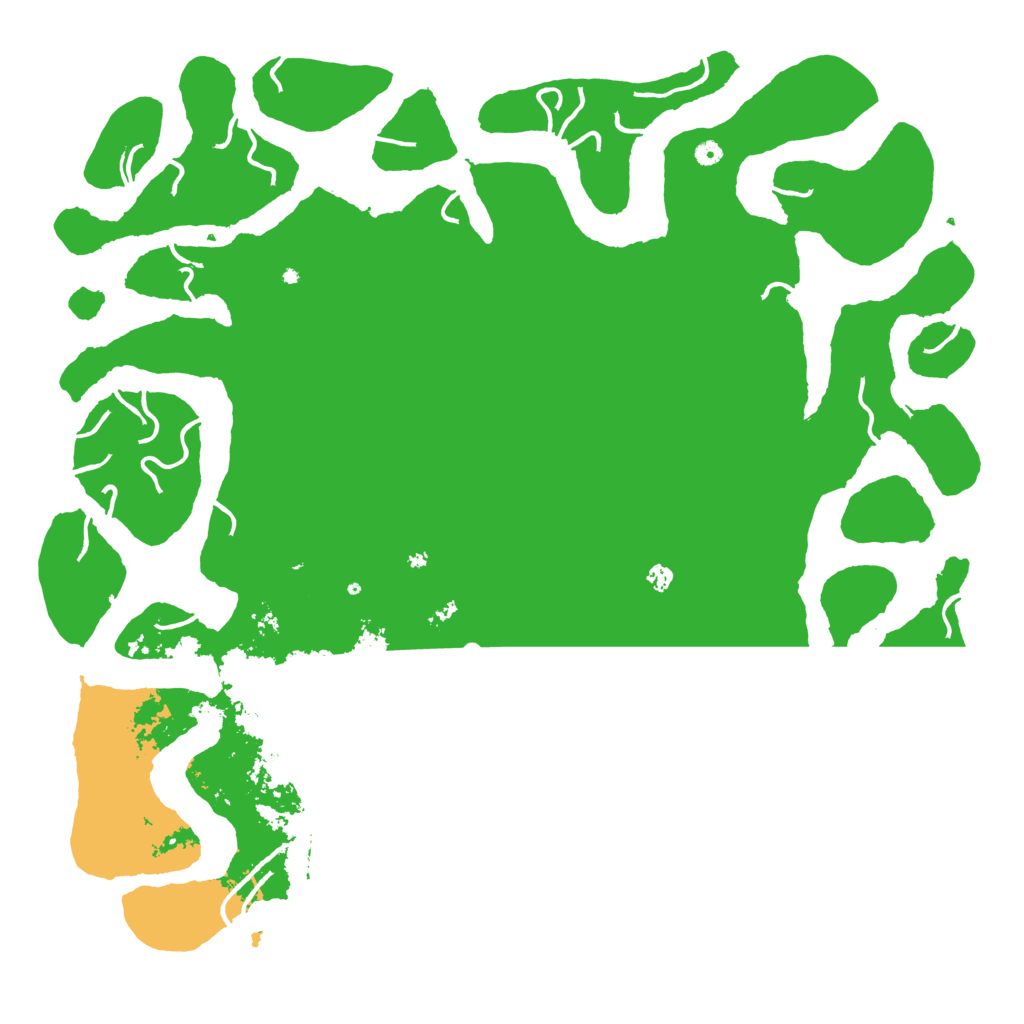 Biome Rust Map: Procedural Map, Size: 6000, Seed: 10050