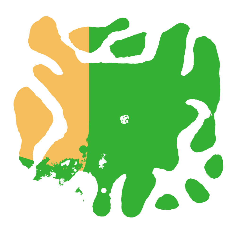 Biome Rust Map: Barren, Size: 4000, Seed: 2020804396