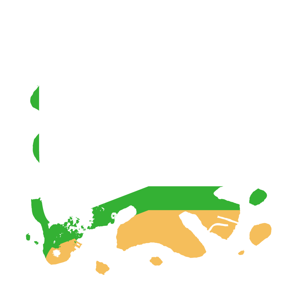 Biome Rust Map: Procedural Map, Size: 3500, Seed: 2342323