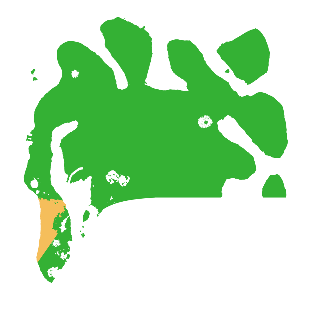 Biome Rust Map: Procedural Map, Size: 3500, Seed: 42309568