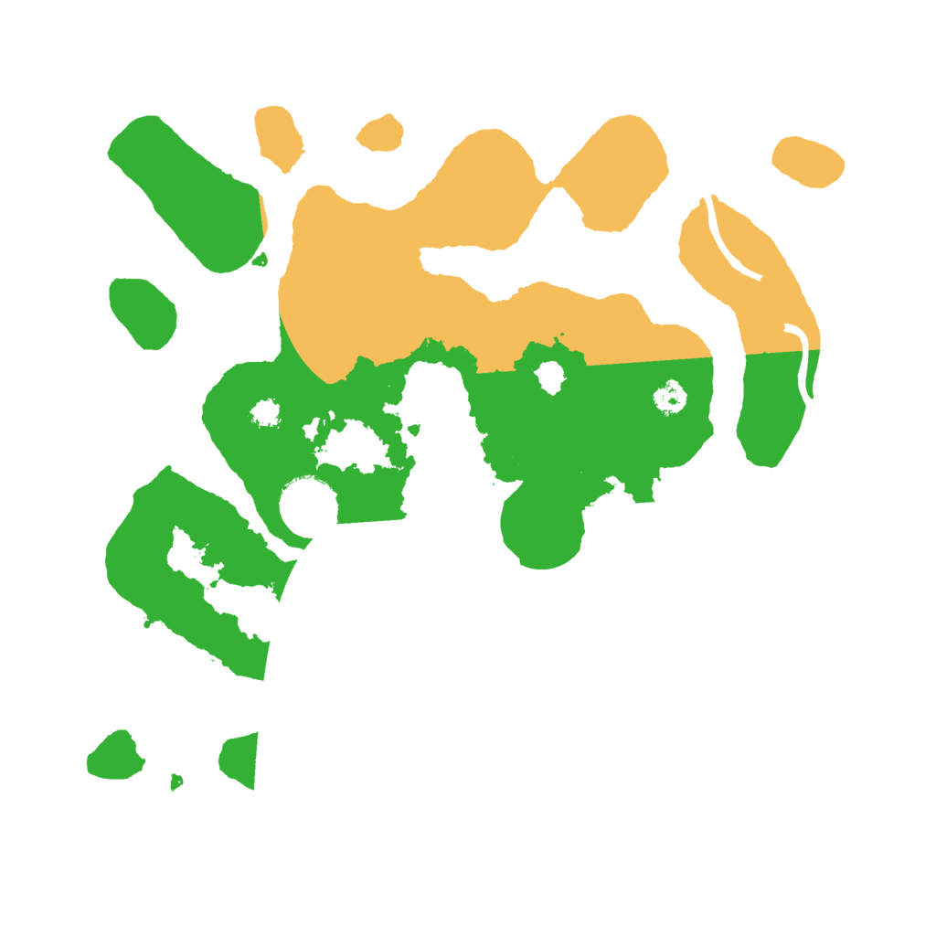 Biome Rust Map: Procedural Map, Size: 3000, Seed: 7023