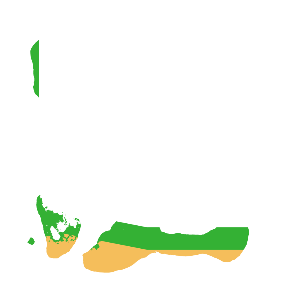 Biome Rust Map: Barren, Size: 3500, Seed: 2033393