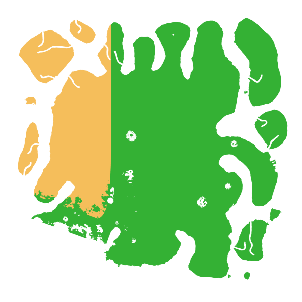 Biome Rust Map: Procedural Map, Size: 4500, Seed: 1917245781