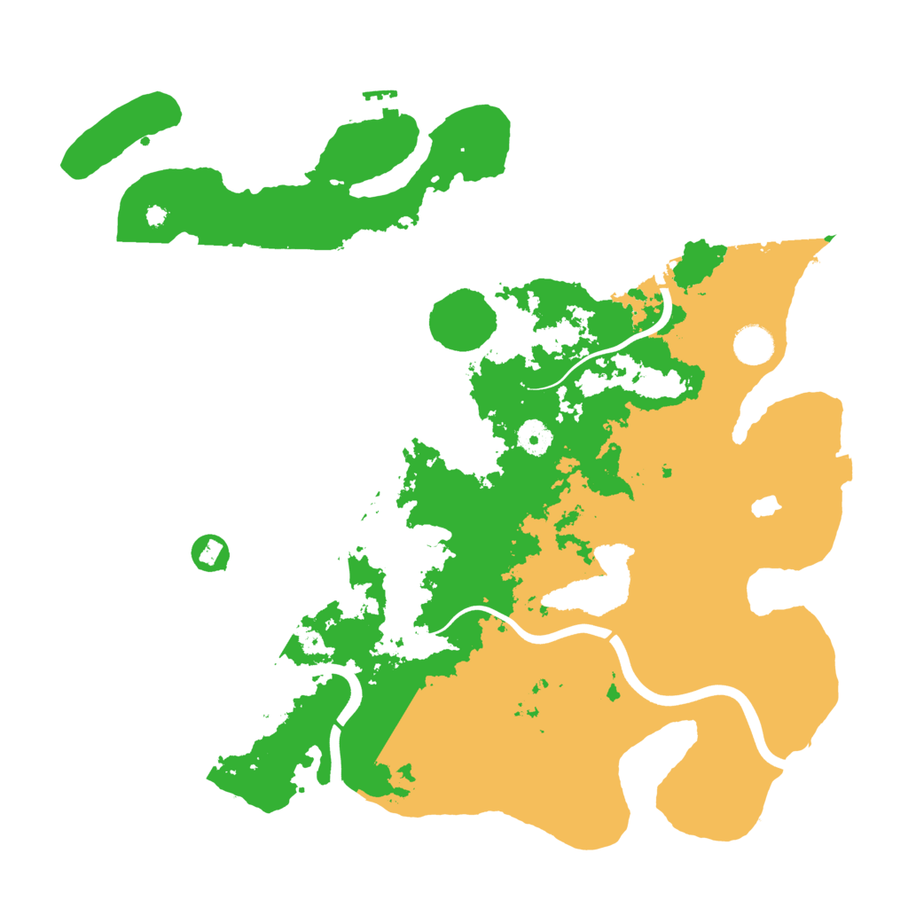 Biome Rust Map: Procedural Map, Size: 4000, Seed: 27816
