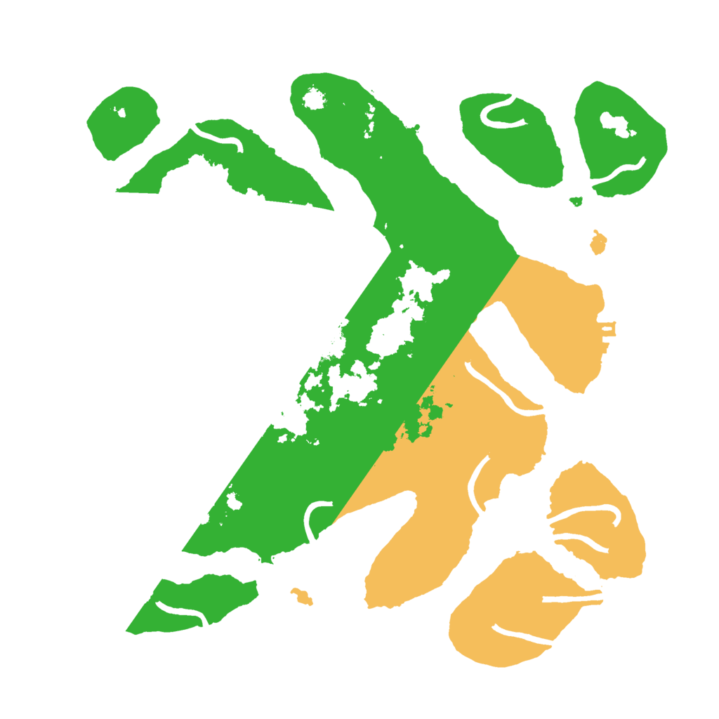 Biome Rust Map: Procedural Map, Size: 3000, Seed: 432778966