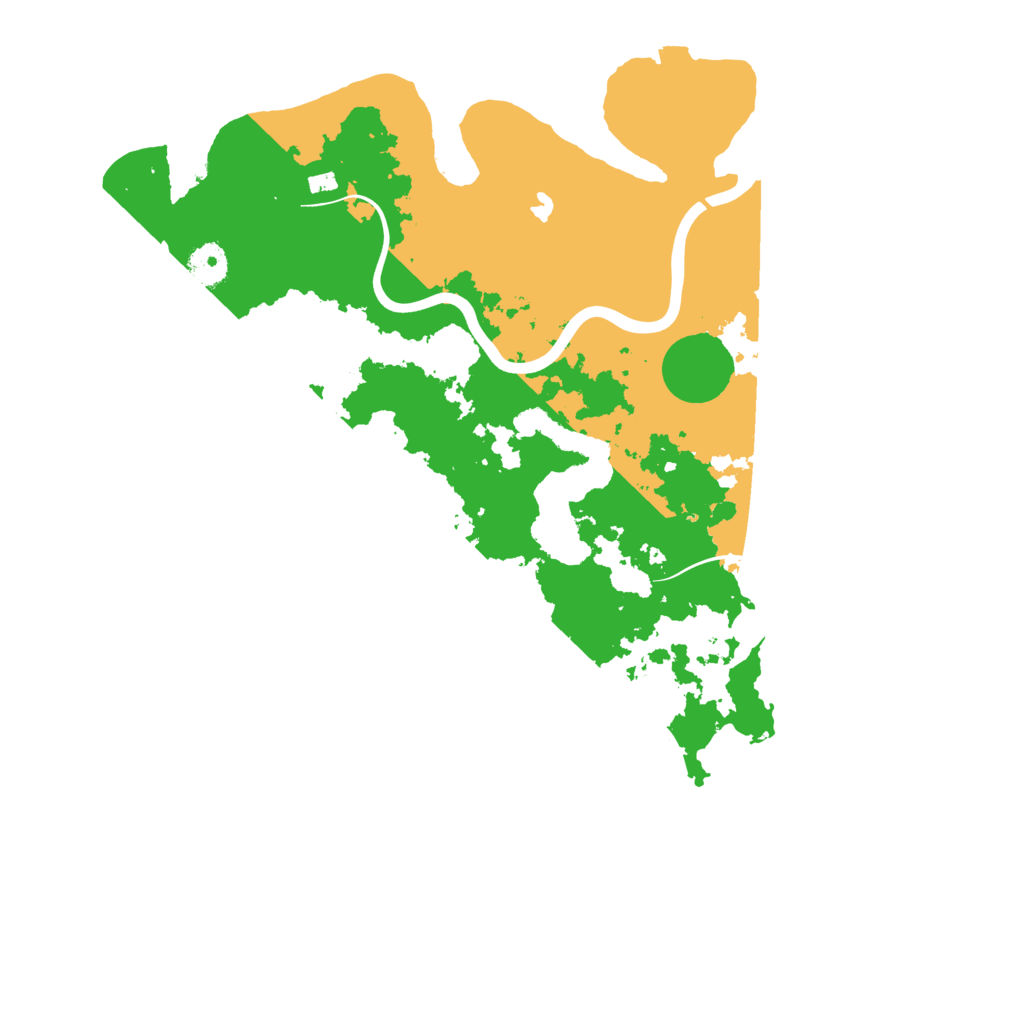 Biome Rust Map: Procedural Map, Size: 4000, Seed: 11554488