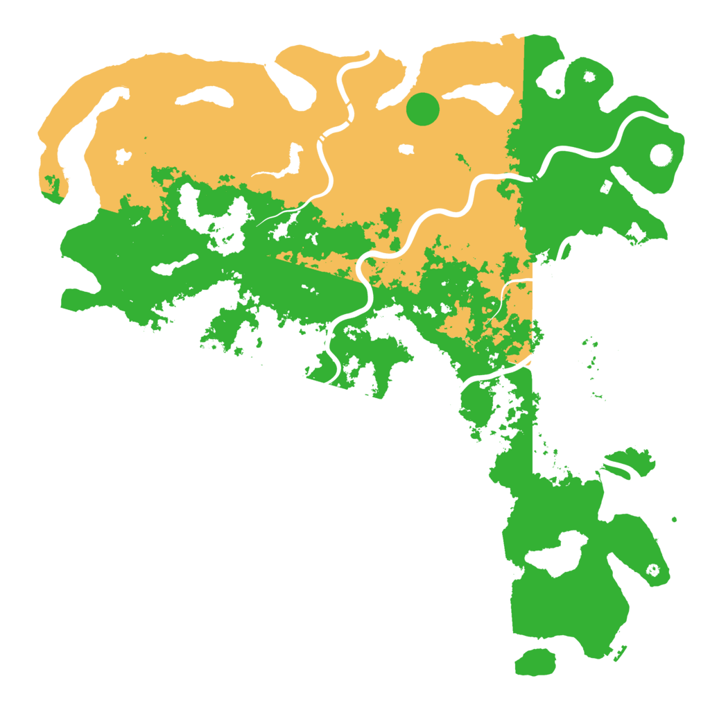 Biome Rust Map: Procedural Map, Size: 5643, Seed: 2147483647