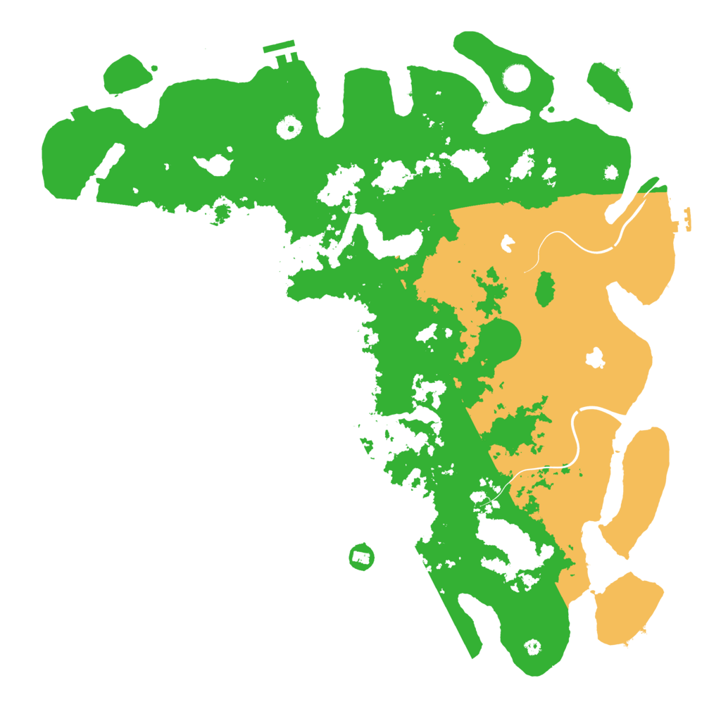 Biome Rust Map: Procedural Map, Size: 4567, Seed: 41206109