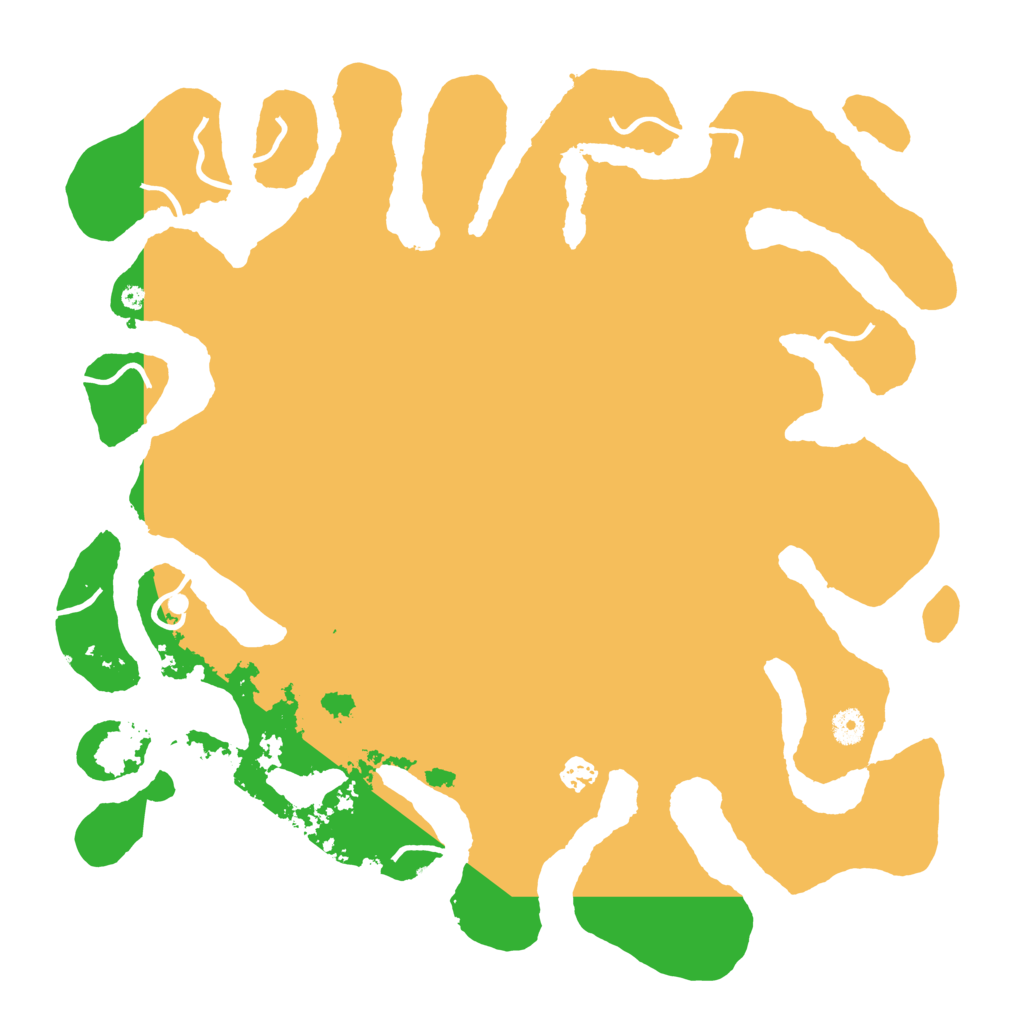 Biome Rust Map: Procedural Map, Size: 4450, Seed: 8675309