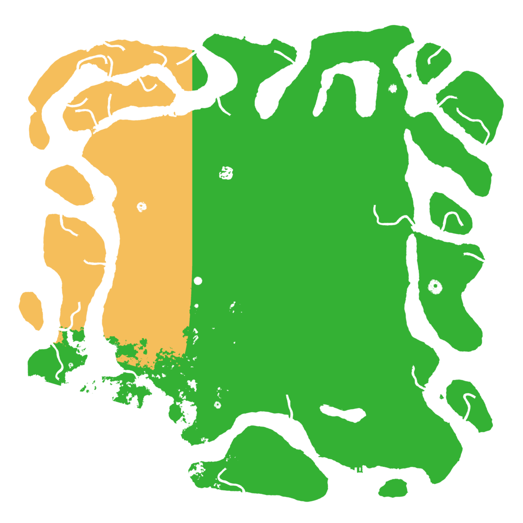 Biome Rust Map: Procedural Map, Size: 5654, Seed: 2147483647