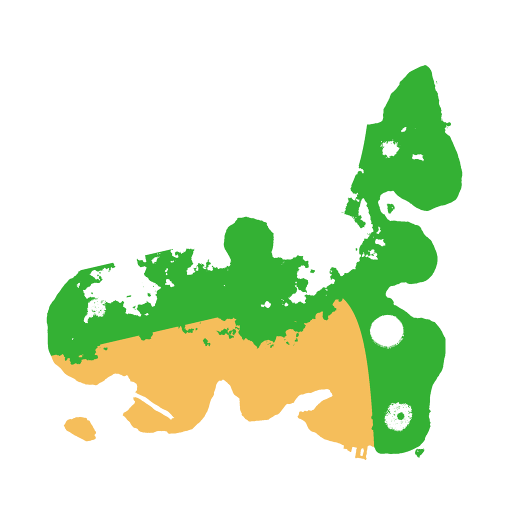 Biome Rust Map: Procedural Map, Size: 2800, Seed: 651443303