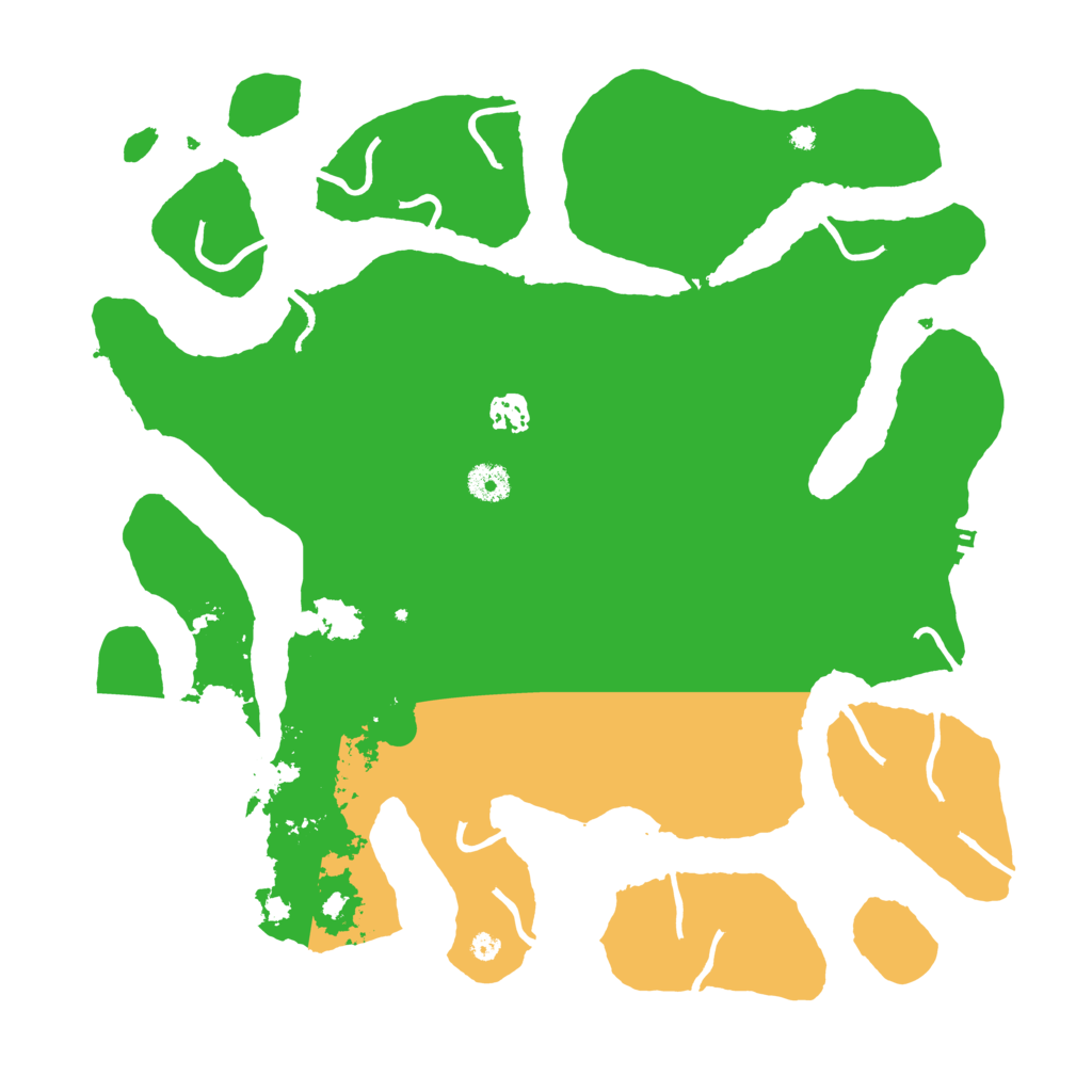 Biome Rust Map: Procedural Map, Size: 4000, Seed: 2634634