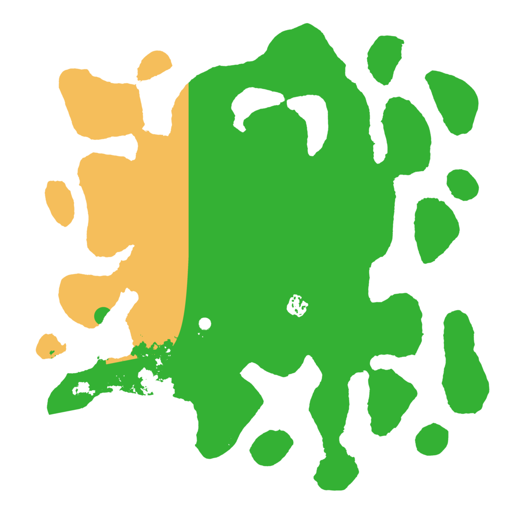 Biome Rust Map: Barren, Size: 3700, Seed: 2073317200