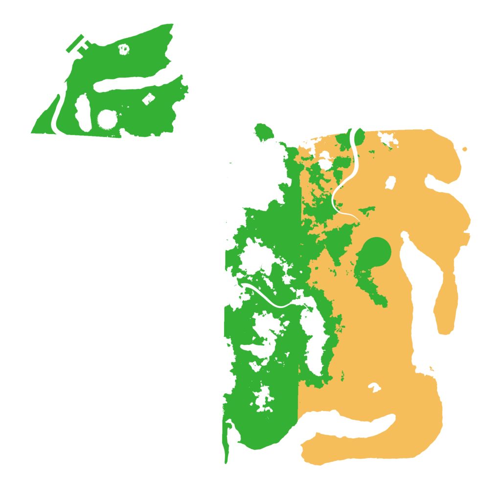 Biome Rust Map: Procedural Map, Size: 4500, Seed: 36213437