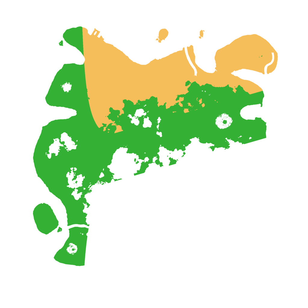 Biome Rust Map: Procedural Map, Size: 3000, Seed: 262005718