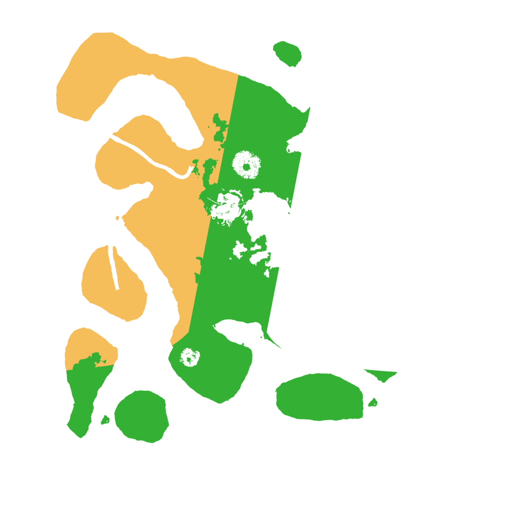 Biome Rust Map: Procedural Map, Size: 2800, Seed: 8559572