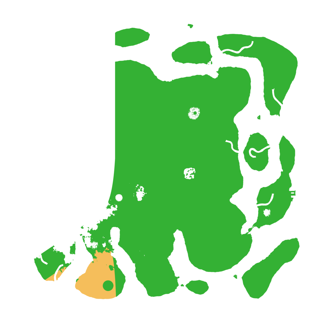 Biome Rust Map: Procedural Map, Size: 3950, Seed: 1483237906