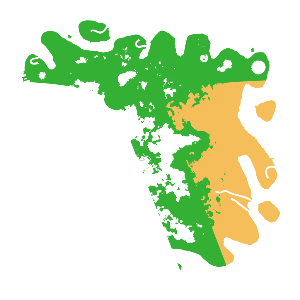 Biome Rust Map: Procedural Map, Size: 3850, Seed: 663359375