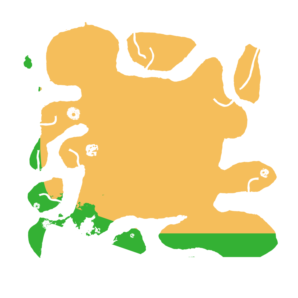 Biome Rust Map: Procedural Map, Size: 3500, Seed: 1012943504